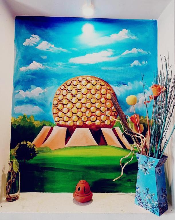 Funk Monk Villa Hostel Pondicherry Auroville Eksteriør billede